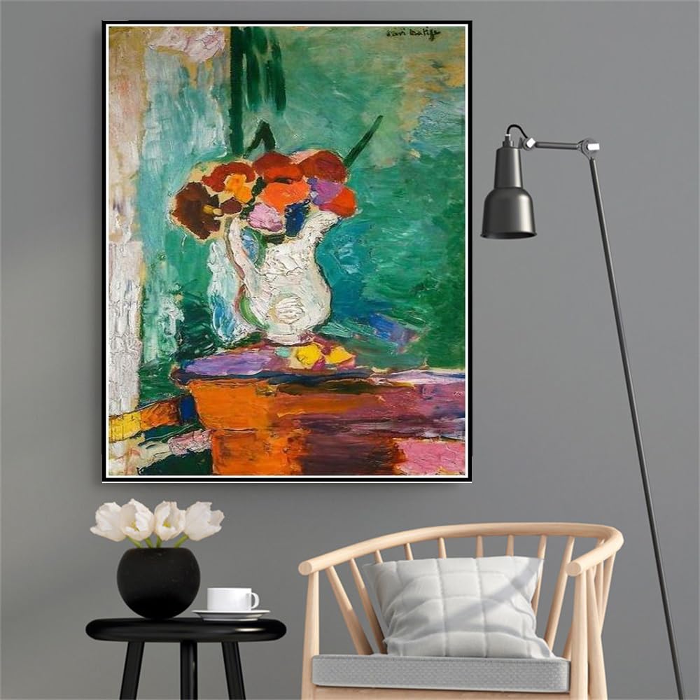 Amazon | アンリ・マティスの花の絵﹣フルラウンドドリルダイヤモンド